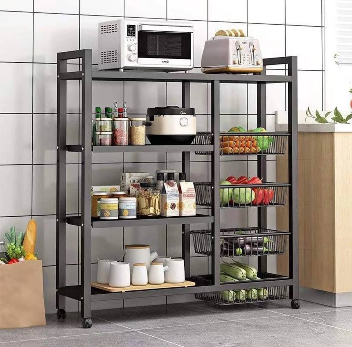 ORGANIZADOR DE COCINA MULTIFUNCIONAL