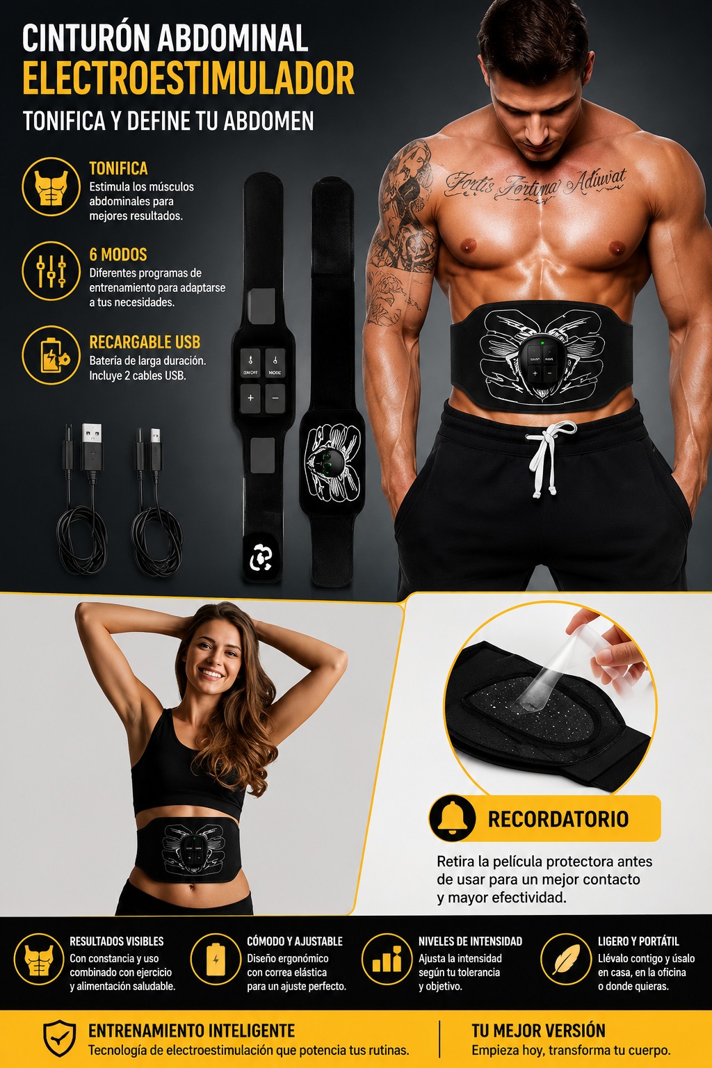 Smart Fitness recargable