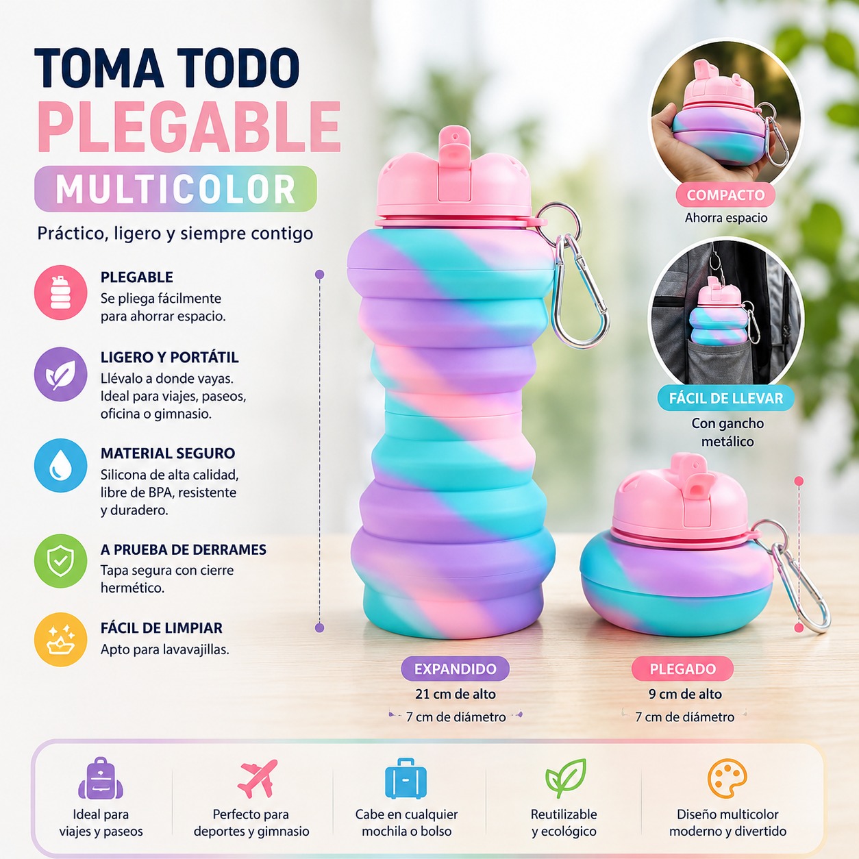 Toma Todo Plegable