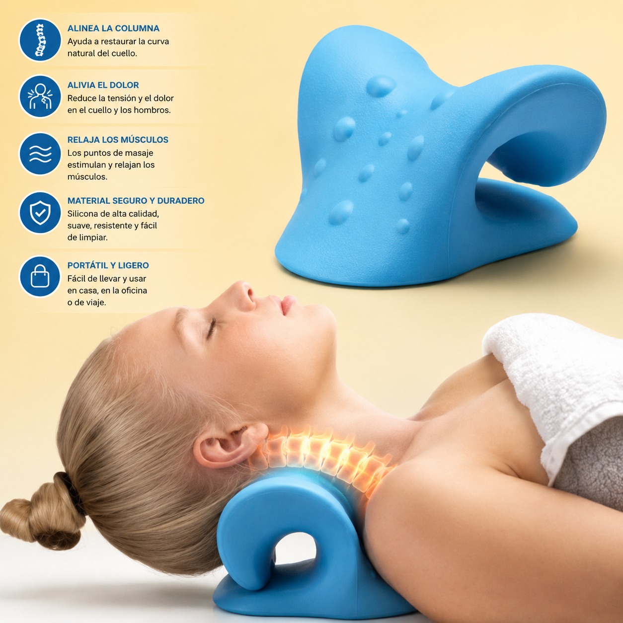 Almohada Cervical
