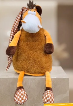 Mochila Peluche Caballo