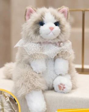 Mochila Peluche Gato