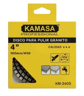 Disco para Pulir Granito 4"