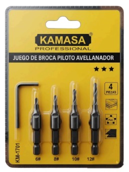 Juego de Brocas Piloto KM 1701