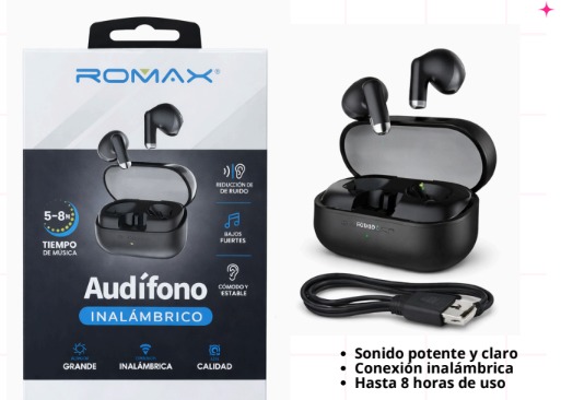 Audífono Bluetooth P270 Estuche