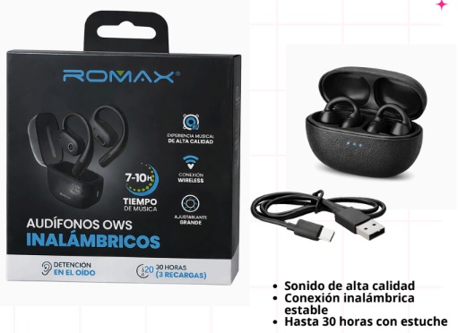 Audífono Bluetooth OWS 800