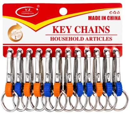Llavero Chain D-Ring Hook Colores LL-03