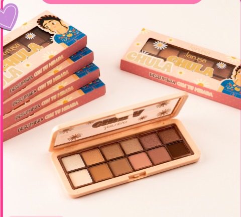Chula Paleta de Sombras 12 Colores
