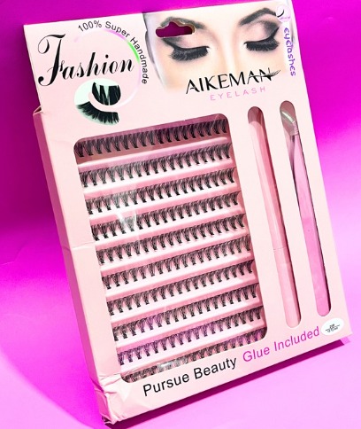 Kit de Pestañas con Aplicador y Pinza