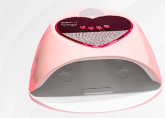 Lámpara para uñas modelo corazón