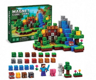 Cubos Inmantados Minecraft 105 PCS