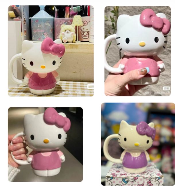 Taza Hello Kitty Cuerpo Completo