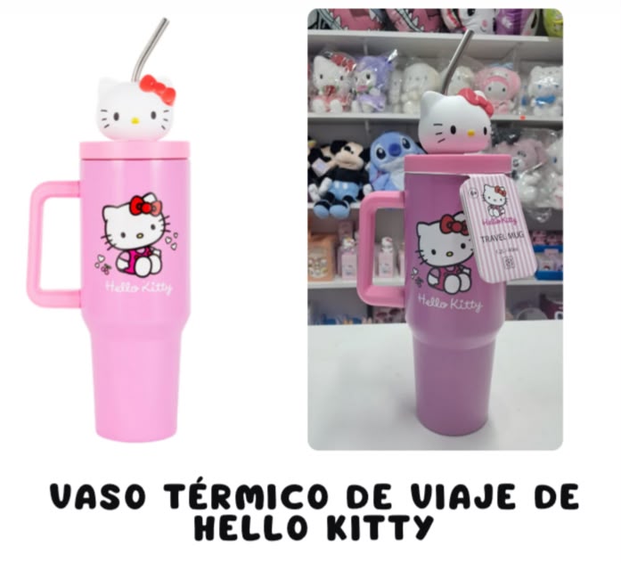 Vaso térmico Hello Kitty